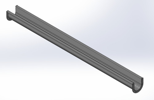 Screw conveyor trough x - screw,